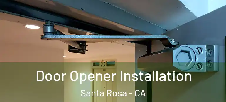  Door Opener Installation Santa Rosa - CA
