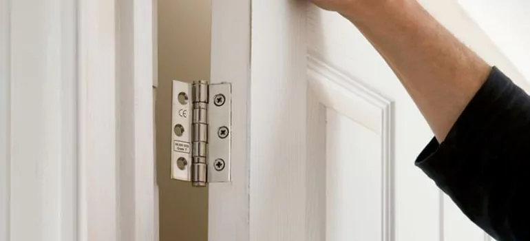 Bathroom Stall Door Hinge Repair in Santa Rosa, CA