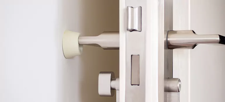 Half Moon Door Stop Installation in Santa Rosa, CA