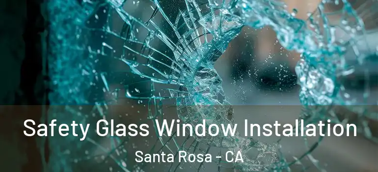  Safety Glass Window Installation Santa Rosa - CA