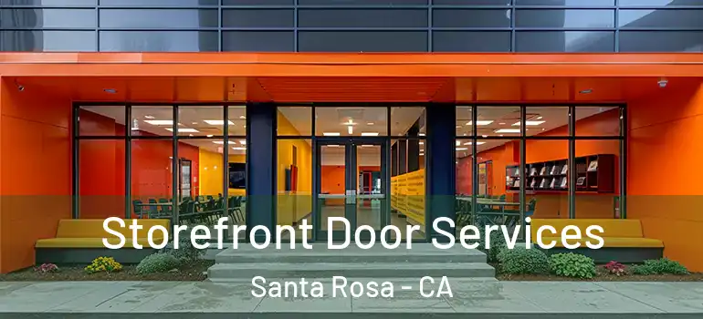  Storefront Door Services Santa Rosa - CA